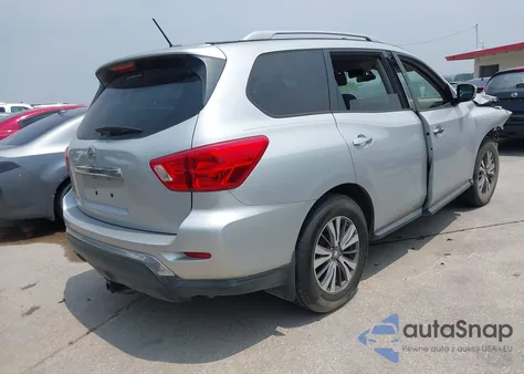 2017 Nissan Pathfinder S из США, поврежденный, VIN 5N1DR2MN6HC631270